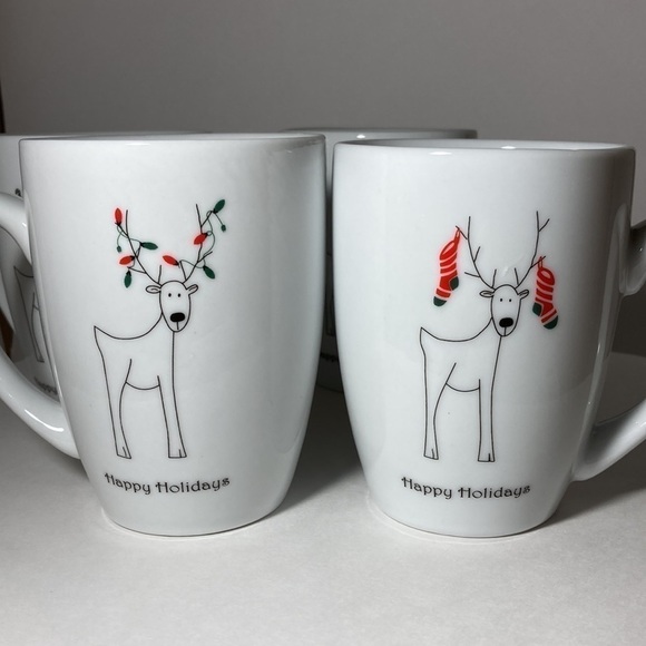 BIA Cordon Bleu Reindeer mug set of 4 - Picture 3 of 11
